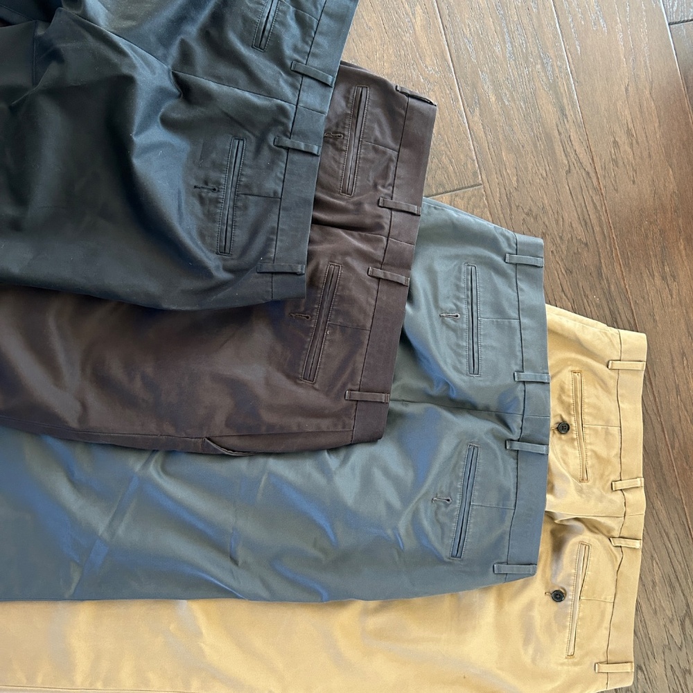 Bonobos 33/30 Dress Pants x4 - Picture 4 of 4